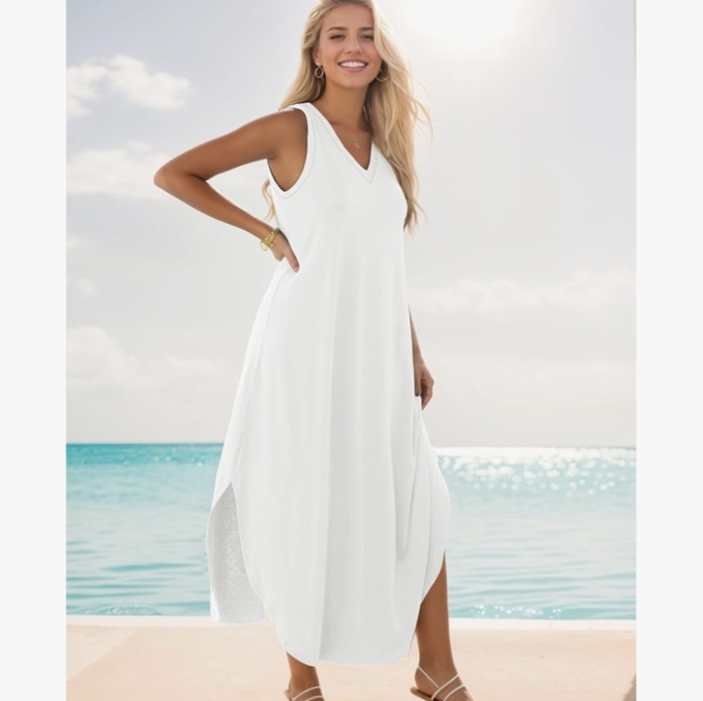 ZILCREMO | sleeveless maxi